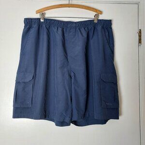 Navy Blue 2XL Reebok Cargo Shorts